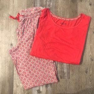 Gillian & O’Malley Pink Pajama Set